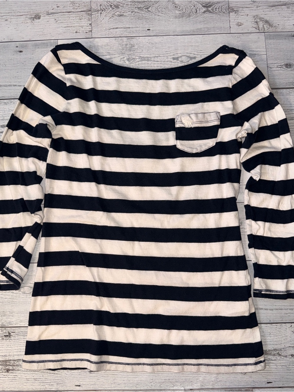Abercrombie & Fitch vintage stripped 3/4 sleeve